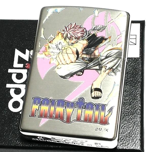 ジッポ フェアリーテイル ZIPPO ライター アニメ FAIRY TAIL ナツ 真島ヒロ シルバ...