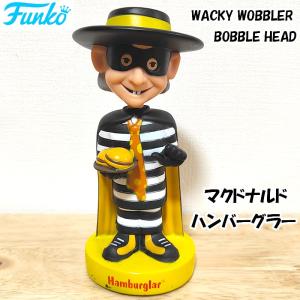 マクドナルド ハンバーグラー 人形 ヴィンテージ アメリカン雑貨 FUNKO マクドナルド ハンバーグラー 7インチ プラッシュ