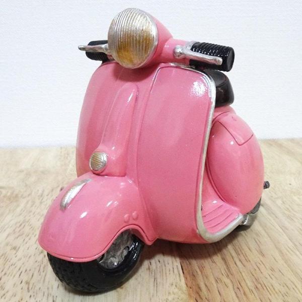 貯金箱 オールディーズ マネーバンク PINK Scooter スクーター おしゃれ ヴィンテージ ...