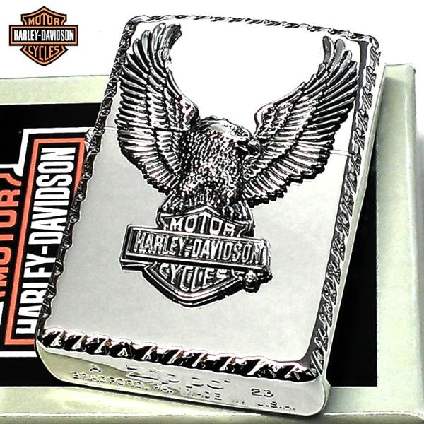 ZIPPO ライター HARLEY-DAVIDSON ジッポ ハーレー ダビッドソン イーグルメタル...