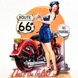 Harley Davidson（ハーレー・ダビッドソン） ブリキ看板 アンティーク