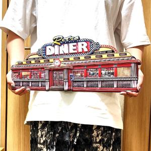 ブリキ看板 Retro DINER アンティー...の詳細画像4