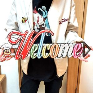 アメリカン ブリキ看板 welcome arr...の詳細画像4