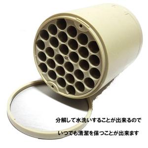 卓上灰皿 火が消える ハニカム 筒型 灰皿 タ...の詳細画像3