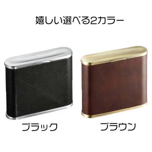 携帯灰皿 屋外 ハニカムミニ ブラック ブラウ...の詳細画像1
