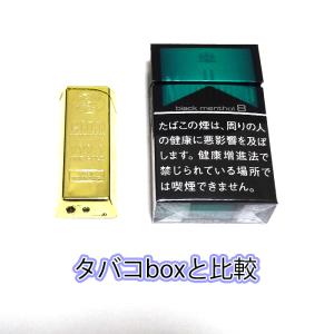 ガスライター インゴットジェット 金の延べ棒 ...の詳細画像2