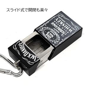 携帯灰皿 ジャックダニエル カラビナ付き かっ...の詳細画像1