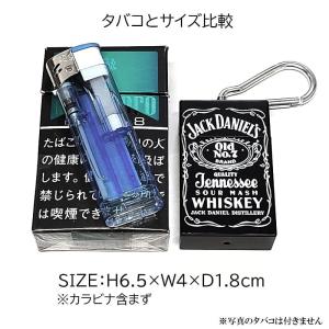 携帯灰皿 ジャックダニエル カラビナ付き かっ...の詳細画像4