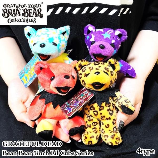 ぬいぐるみ デッドベア ビーンベア 5インチ グレイトフルデッド リルカブスシリーズ リルスター リ...