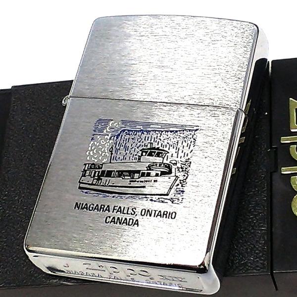 ZIPPO ライター カナダ製 1998年製 ナイアガラの滝 ビンテージ オンタリオ製 廃盤 レアジ...