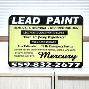 ブリキ看板 マーキュリー LEAD PAINT...の詳細画像1