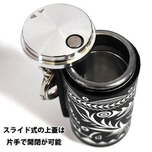 携帯灰皿 シンセティックレザー ネイティブ ア...の詳細画像2