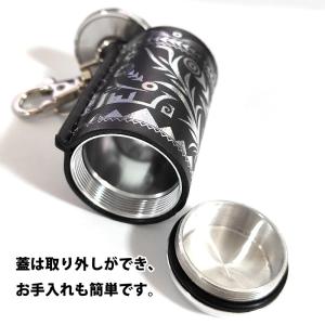 携帯灰皿 シンセティックレザー ネイティブ ア...の詳細画像3