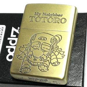 ZIPPO ライター スタジオジブリ ネコバス 可愛い となりのトトロ ジッポ 猫 キャラクター アニメ レディース 女性 ギフト プレゼント｜hayamipro