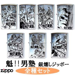 取寄せ可 ジッポ ライター 7点セット 全種 魁 男塾 Zippo エッチング彫刻 シルバー コンプリート ミラー仕上げ マンガ お得 キャラクター アニメ 激安ショップ Www Coloplast In