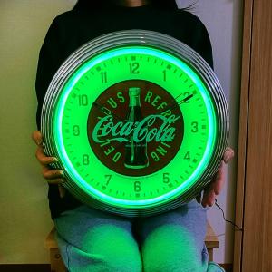 コカ・コーラ ネオンクロック 掛時計 LEDラ...の詳細画像4
