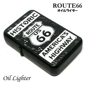 オイルライター フリント式 ROUTE66 おしゃれ 喫煙具 ルート66 かっこいい アメリカン｜hayamipro