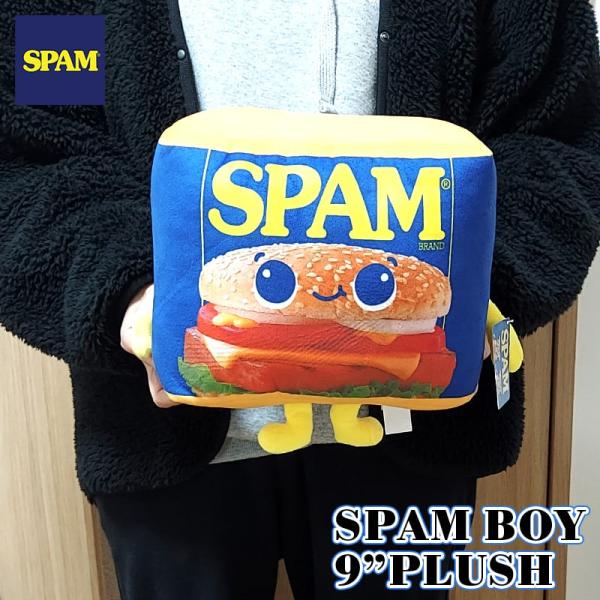 SPAM ぬいぐるみ かわいい 9インチ スパム BOY アメリカン 雑貨 男の子 キャラクター イ...