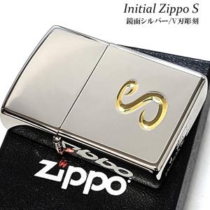 ZIPPO（ジッポー） ジッポ ライター イニシャル T ZIPPO シンプル 鏡面