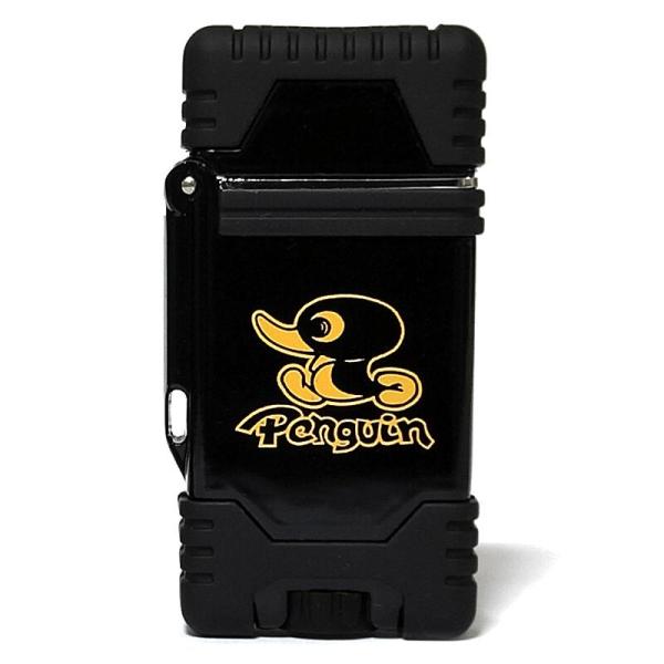 ガスライター ペンギン ’80 クラシック PK-2 イエロー ターボX アウトドア キャンプ 黄色...