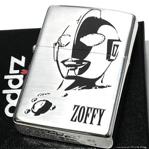 ZIPPO ウルトラマン ゾフィー アニメ ジッポライター ultraman ウルトラマンシリーズ 円谷プロ シルバー 両面加工 メンズ ギフト