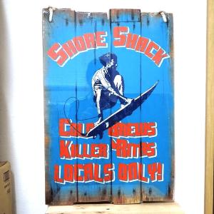 アメリカン レトロ 木製看板 モパー かっこいい ウッデン サインボード