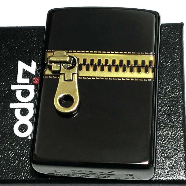 ジッポ ライター ZIPPO ジッパー 彫刻 イオンブラック イオンコーティング 両面加工 メタル貼...