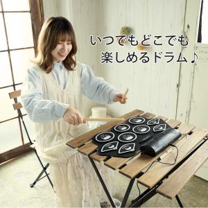 電子ドラム ポータブルドラム MIDI機能付き...の詳細画像2