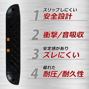 段差プレート 約5cm段差 ゴム製 幅60cm...の詳細画像5