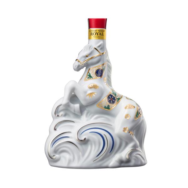 サントリーウイスキーローヤル 干支ボトル 2026年＜午歳＞ボトル 600ml　(専用カートン入り）