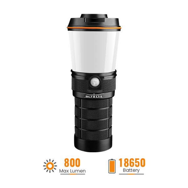 Sofirn BLF LT1 ランタン USB-C充電式 800ルーメン IPX7防水 無段階調節可...