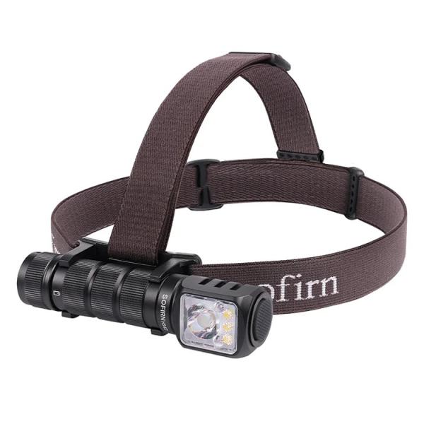 Sofirn HS42 ヘッドライト 2100ルーメン USB-C充電式 ヘッドバンド付属 内蔵バッ...
