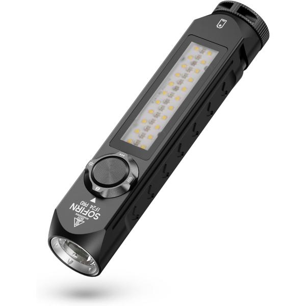 Sofirn IF24 Pro フラッシュライト 1800ルーメン USB-C充電式 ケーブル付属 ...