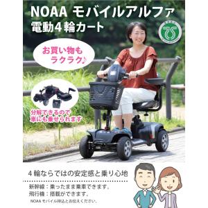 電動カート　NОAA　モバイルアルファ　バッテリーボックス W1373)電動カートNOAAモバイルアルファバッテリーパックL仕様（時速6km