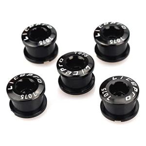 YFFSFDC チェーンリングボルトとナット 5個セット M8*6.5mm