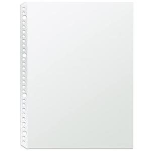 プラス ポケットリフィール A4 1ポケット 100枚 2穴 / 4穴