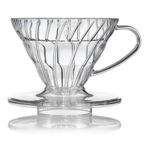 HARIO (ハリオ) V60 01 透過 コーヒードリッパー クリア コーヒードリップ 1~2杯用 VDR-01T