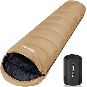 [HAWK GEAR(ホークギア)] 寝袋 シュラフ マミー型 キャンプ アウトドア -15度耐寒 ...
