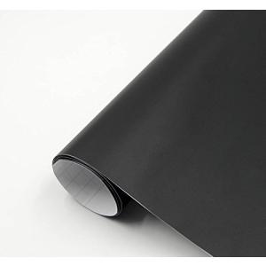 IlMondoMall マットブラック ラッピングシート 艶なし 黒 (152×100cm 黒)