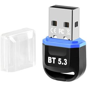 GUROYI【最新型Bluetooth5.3技術&amp;超低遅延】Bluetoothアダプタ 5.3 Bl...