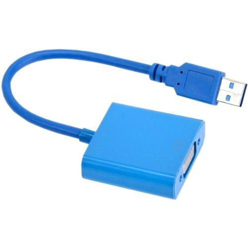 送料無料 USB 3.0 to VGA 変換 アダプター マルチディスプレイ 最大6台まで接続可能