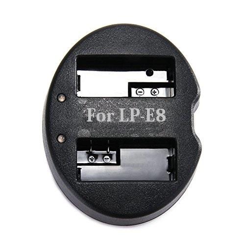 NIKON EN-EL15対応デュアルチャネル USBバッテリーチャージャー 互換2個口同時充電可能...