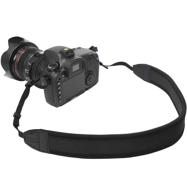 カメラ ネックストラップ 一眼レフ ミラーレス コンパクト カメラ用 クッション性 ネオプレーン 肩...