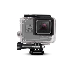 送料無料 ゴープロ GoPro HERO5・HERO6・HERO(2018)・HERO7 防水ハウジングケース ダイブハウジング 防水 保護ケース 水深45m 水中撮影用｜HAYASHI