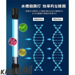 水槽 水中殺菌灯 水槽用UV滅菌ランプ 紫外線...の詳細画像5