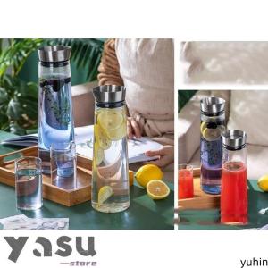ガラス ピッチャー 蓋付き 1リットル 麦茶ポ...の詳細画像3