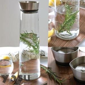ガラス ピッチャー 蓋付き 1リットル 麦茶ポ...の詳細画像5