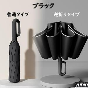 折りたたみ傘 逆さ傘 自動開閉 晴雨兼用カラビ...の詳細画像4