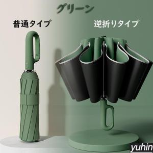 折りたたみ傘 逆さ傘 自動開閉 晴雨兼用カラビ...の詳細画像5