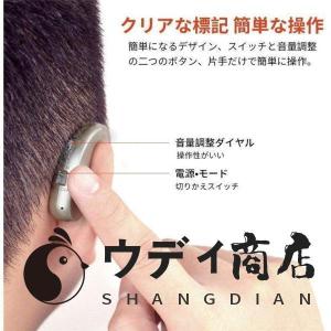 補聴器 集音器 充電式 耳掛け式 デジタル 充...の詳細画像5
